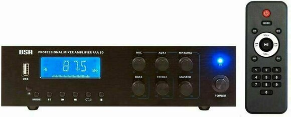Viešojo adresavimo stiprintuvas BS Acoustic PAA80 - 1