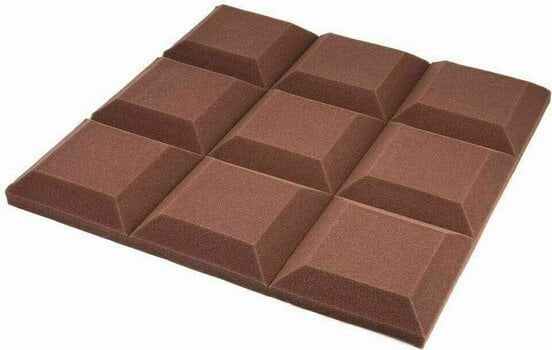 Absorbent foam panel BS Acoustic AFC5R Brown - 1