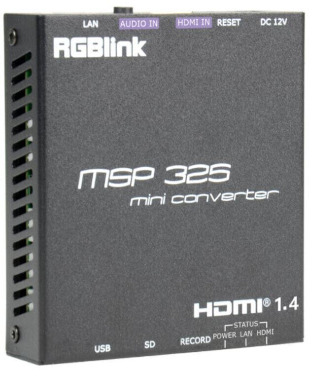 Konwerter wideo RGBlink MSP325L Czarny