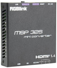 Video-Konverter RGBlink MSP325L Black Video-Konverter