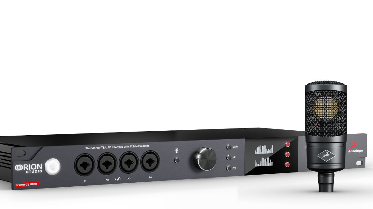 Thunderbolt Audiointerface Antelope Audio Orion Studio Synergy Core SET