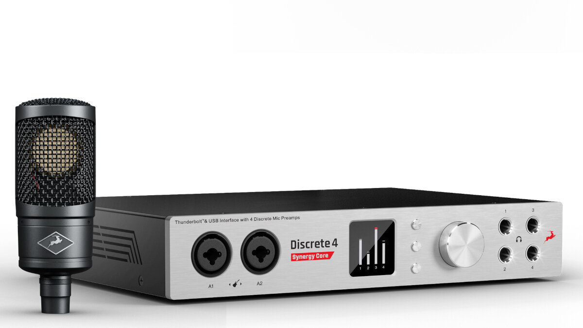 Thunderbolt Audio Interface Antelope Audio Discrete 4 Synergy Core SET