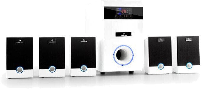 Home Theater systeem Auna 5.1-JW Wit