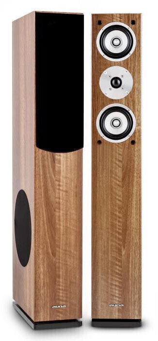Hi-Fi Floorstanding speaker Auna Linie 501 Walnut