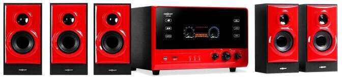 Home Theater systeem Auna OneConcept V51 Red