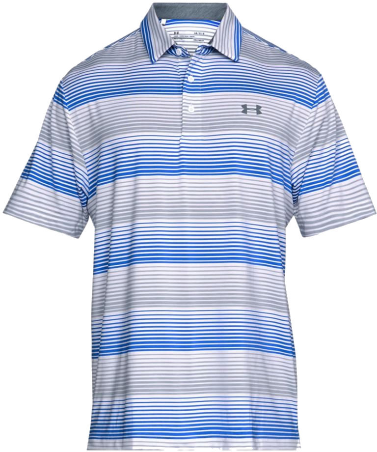Chemise polo Under Armour Playoff Polo White/Overcast Grey L