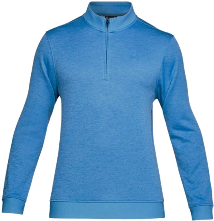 Hættetrøje/Sweater Under Armour Storm Sweaterfleece QZ Mediterranean Blue M