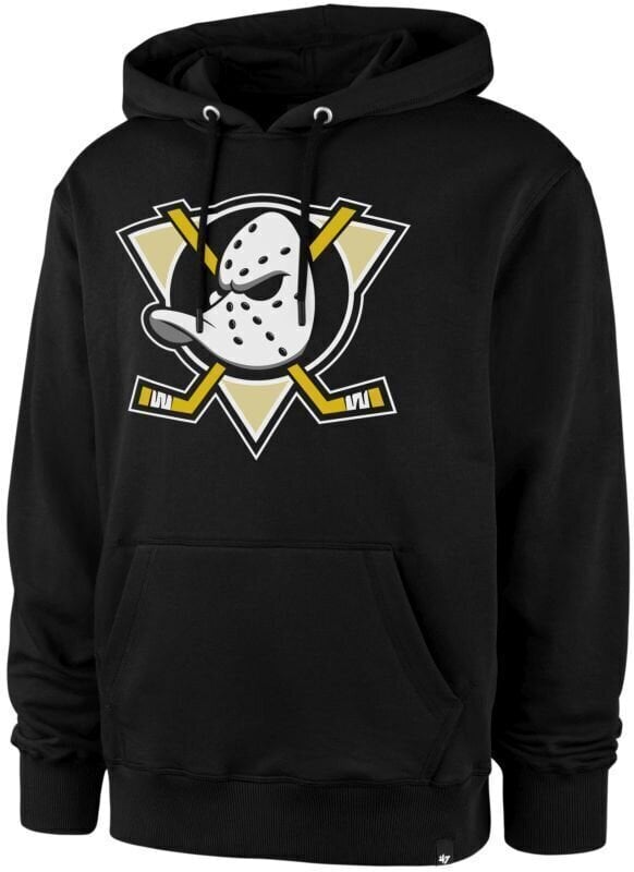Hockey Sweatshirt Anaheim Ducks NHL Helix Pullover Black S Hockey Sweatshirt