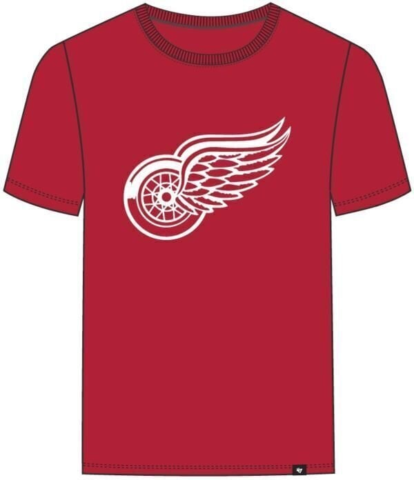 T-Shirt Detroit Red Wings NHL Echo Tee Red S T-Shirt