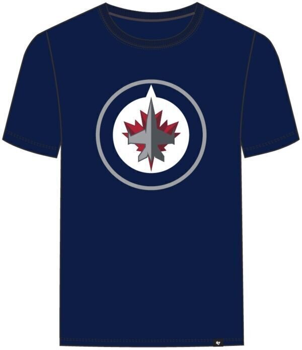 T-shirt Winnipeg Jets NHL Echo Tee Blue L T-shirt