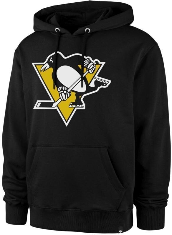 Hockey Sweatshirt Pittsburgh Penguins NHL Helix Pullover Black S Hockey Sweatshirt