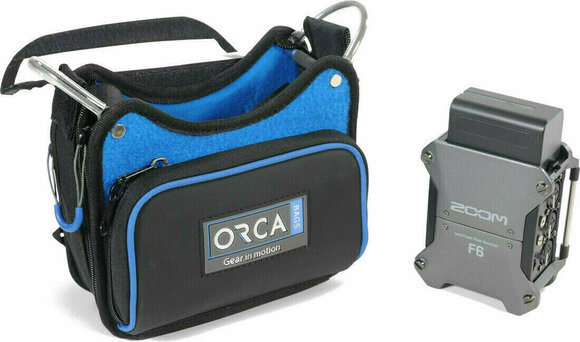 Couverture pour les enregistreurs numériques Orca Bags OR-268 Couverture pour les enregistreurs numériques Sonosax SX-M2D2-Zoom F6 - 1