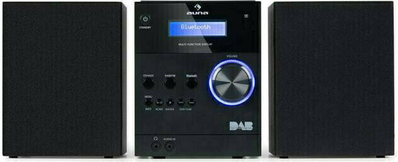 Système audio domestique Auna MC-20 DAB Noir - 1