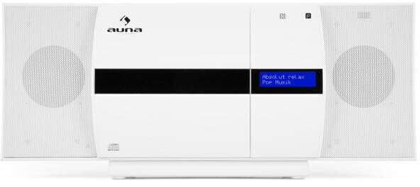 Système audio domestique Auna V-20 DAB Blanc