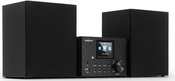 Radio Internet OneConcept Streamo Black Radio Internet