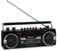 Retro radijas Auna Duke MKII Black Retro radijas