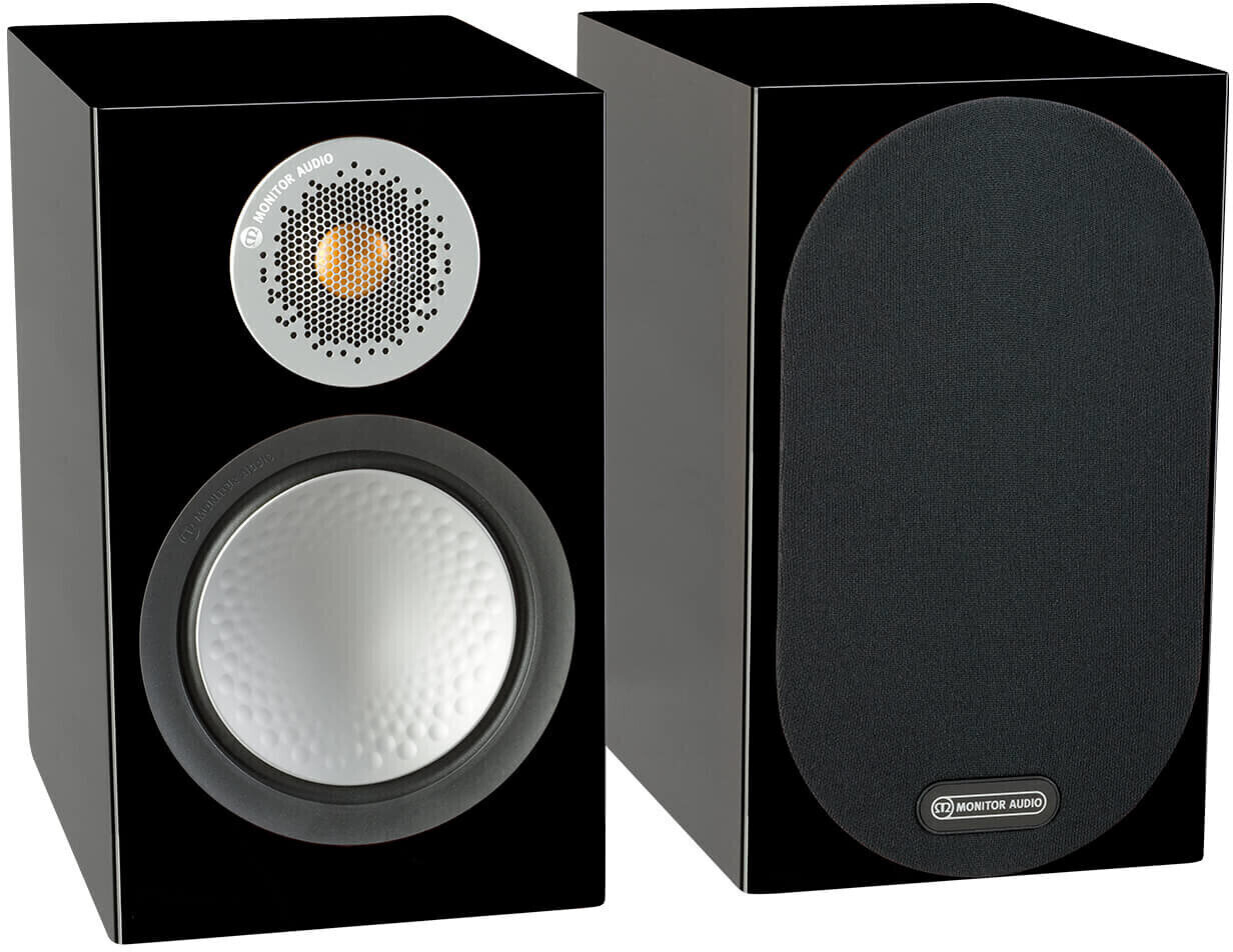 Hi-Fi Bookshelf speaker Monitor Audio Silver 50 Gloss Black (Just unboxed)