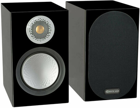 Hi-Fi Bookshelf speaker Monitor Audio Silver 50 Gloss Black - 1