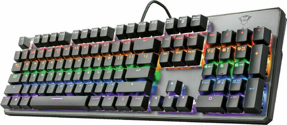 Herní klávesnice Trust GXT865 Asta Mech Keyboard Us - 1
