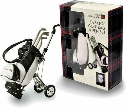 Geschenkartikel Longridge Colin Montgomerie Desktop Golf Bag And Pen Set - 1