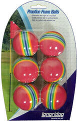 Longridge Multicoloured Foam Ball 6 Pk
