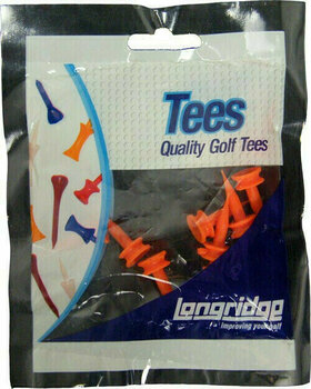 Stalak za golf lopticu - Tees Longridge Castle Tees 5 mm Orange 20 pcs - 1
