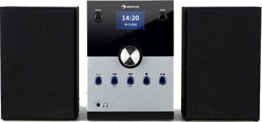 Namų garso sistema Auna MC-30 Silver