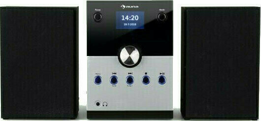 Namų garso sistema Auna MC-30 Silver - 1