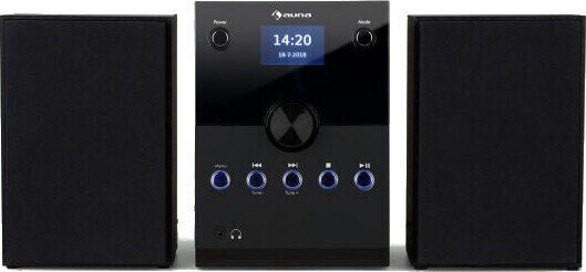 Home Soundsystem Auna MC-30 Black Home Soundsystem