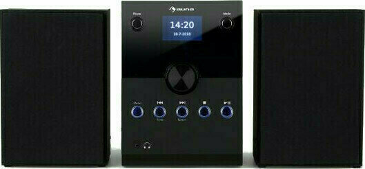 Home Soundsystem Auna MC-30 Black Home Soundsystem - 1