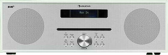Επιτραπέζια Συσκευή Αναπαραγωγής Μουσικής Auna Silver Star CD-DAB Λευκό - 1