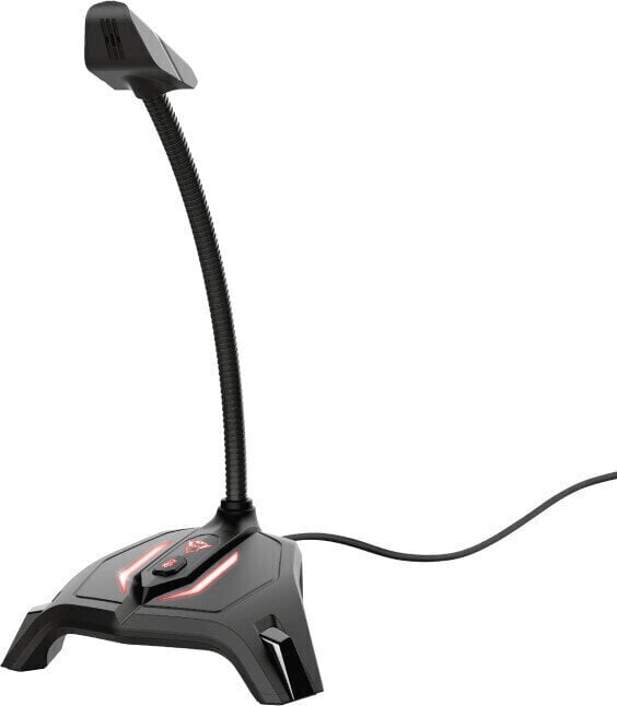 Microfone para PC Trust GXT215 Zabi USB LED Microfone para PC