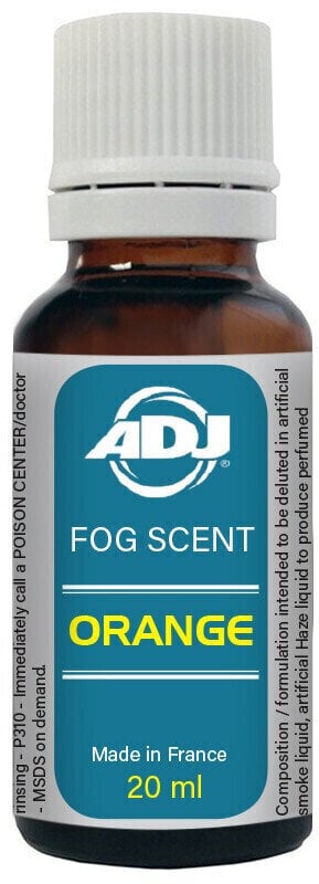 Essences aromatiques pour machine à brouillard ADJ Fog Scent Orange Essences aromatiques pour machine à brouillard