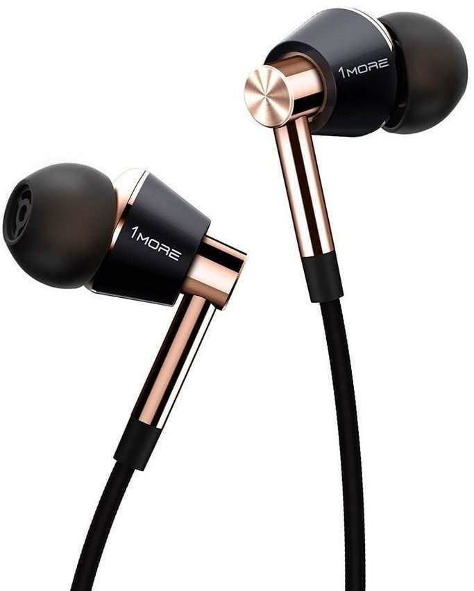 In-Ear Headphones 1more Triple Driver Gold
