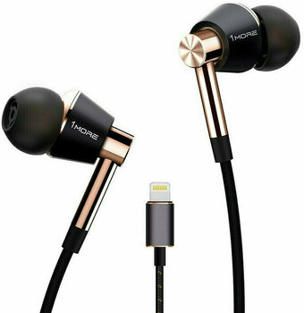 In-Ear Headphones 1more Triple Driver Lightning Gold - 1