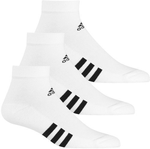 Socks Adidas 3-Pack Ankle White Mens 6-10