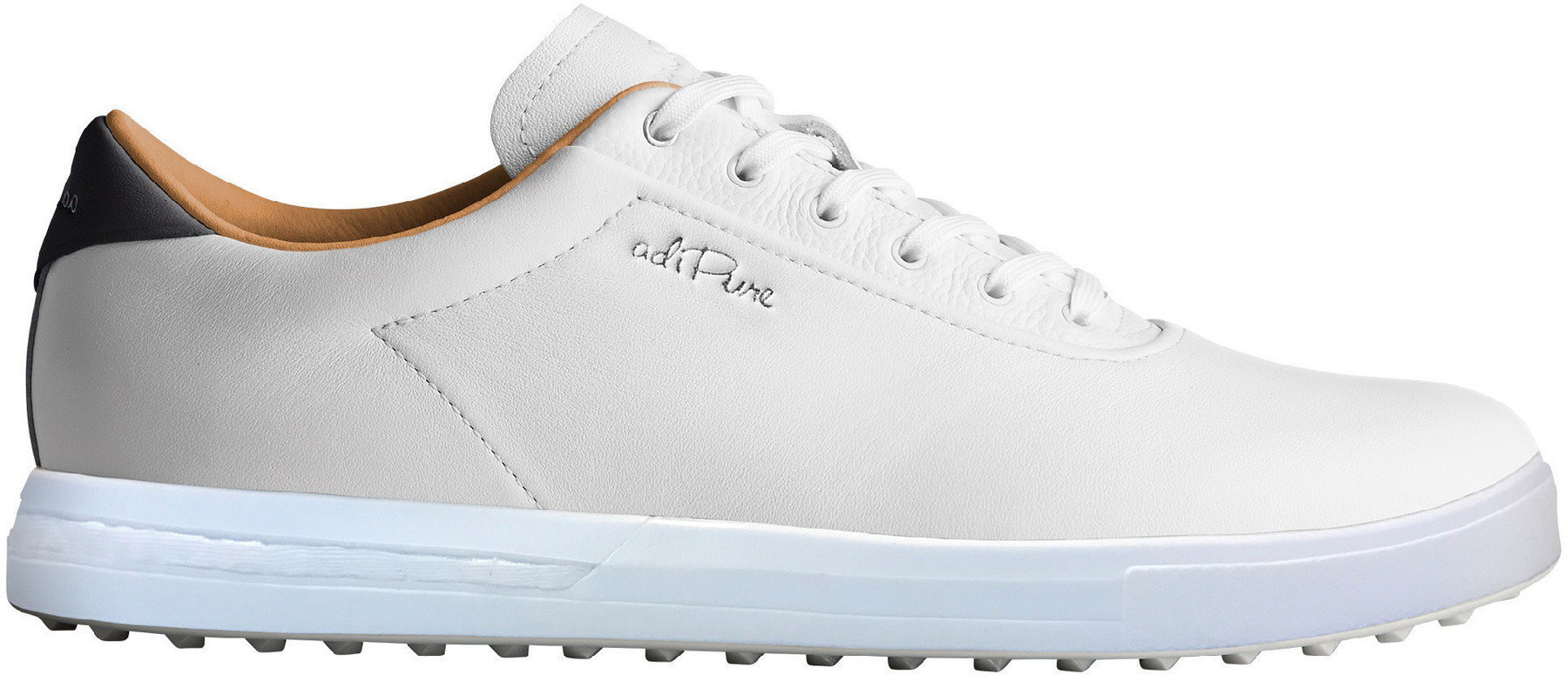 Chaussures de golf pour hommes Adidas Adipure SP Chaussures de Golf pour Hommes White/Tour White/Grey UK 8