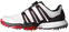 Pantofi de golf pentru bărbați Adidas Powerband BOA Mens Golf Shoes White/Core Black/Scarlet UK 8