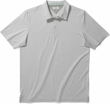 Camisa pólo Adidas Adipure Classic Stripe Polo Clear Onix L - 1