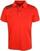 Polo majice Adidas Boys 3-Stripes Solid Polo Hi-Res Red 13-14Y