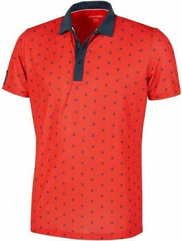 Polo Shirt Galvin Green Monty Red-Navy S - 1