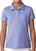 Camiseta polo Adidas Girls Short Sleeve Solid Polo Chalk Purple 11-12Y