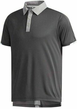 Camiseta polo Adidas Climachill Stretch Mens Polo Shirt Carbon /Grey Three L - 1