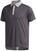 Poloshirt Adidas Climachill Stretch Mens Polo Shirt Carbon /Grey Three L
