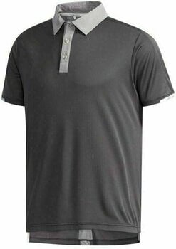 Camisa pólo Adidas Climachill Stretch Mens Polo Shirt Carbon /Grey Three M - 1