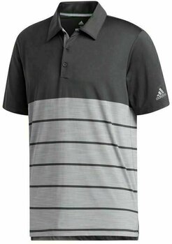 Chemise polo Adidas Ultimate365 Heathered Block Polo Golf Homme Carbon M - 1
