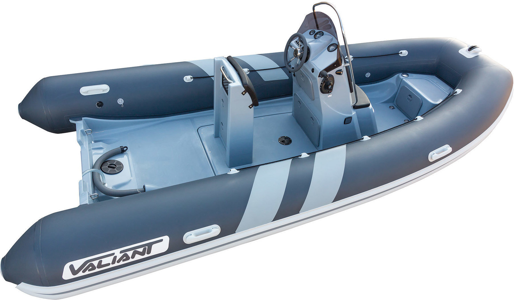 Inflatable Boat Valiant Inflatable Boat Sport PVC 500 cm Dark Grey