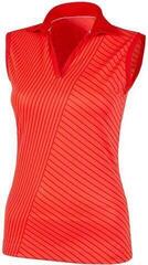 Tricou polo Galvin Green Mira Lipgloss Red/Red M Tricou polo
