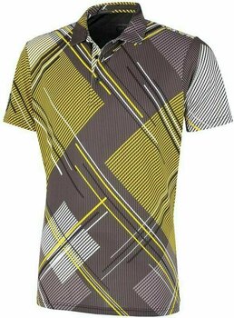 Chemise polo Galvin Green Mitchell Black/Yellow S - 1