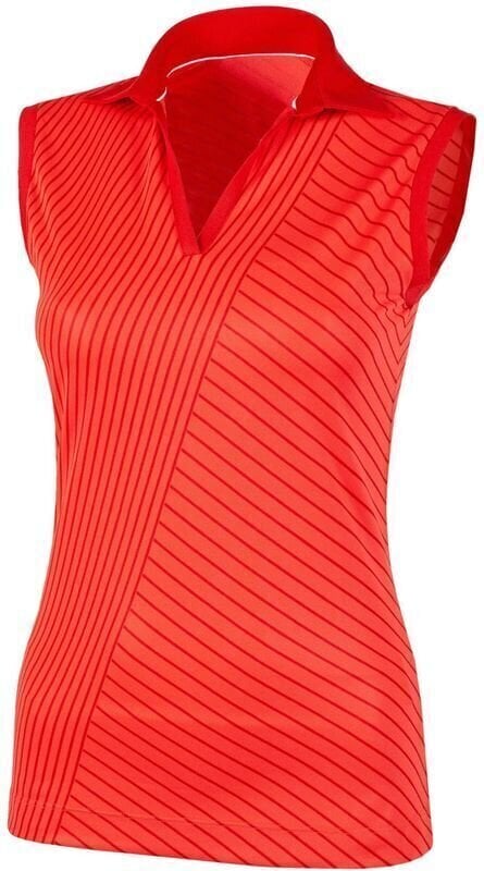 Tricou polo Galvin Green Mira Lipgloss Red/Red L